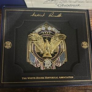 White House Christmas Ornament 2017
